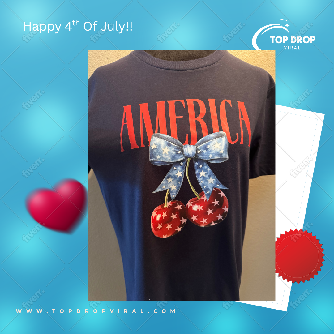 Down Home America Short Sleeve T-Shirt - Top Drop Viral