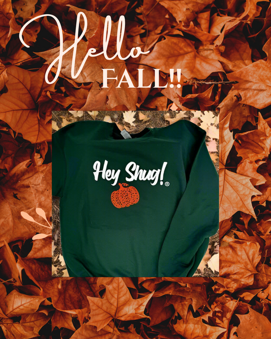 Fall Y'All!!! Luxurious Hunter Green with Leopard Pumpkin announces Fall is Here! - Top Drop Viral