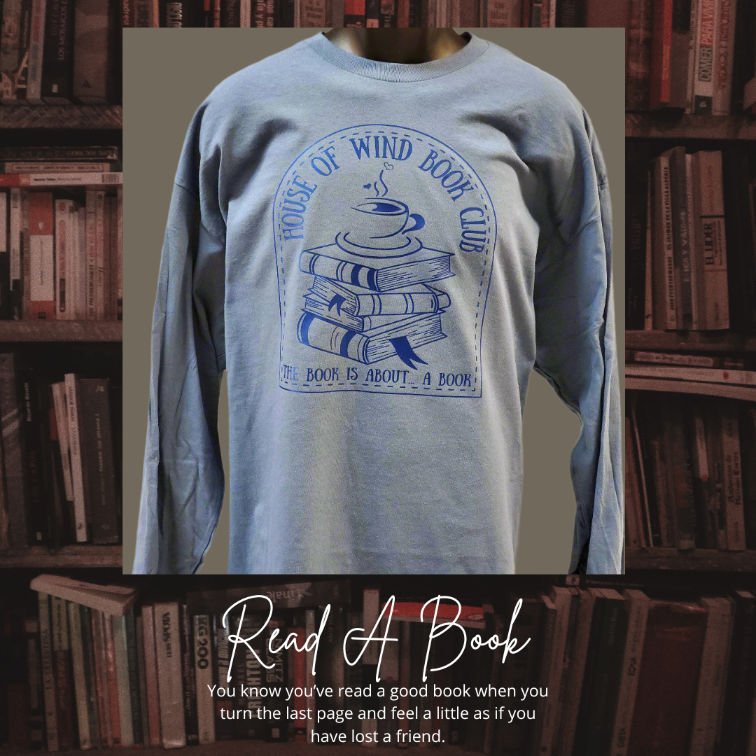 Acotar's House Of Wind Book Club Long Sleeve T-Shirt - Top Drop Viral