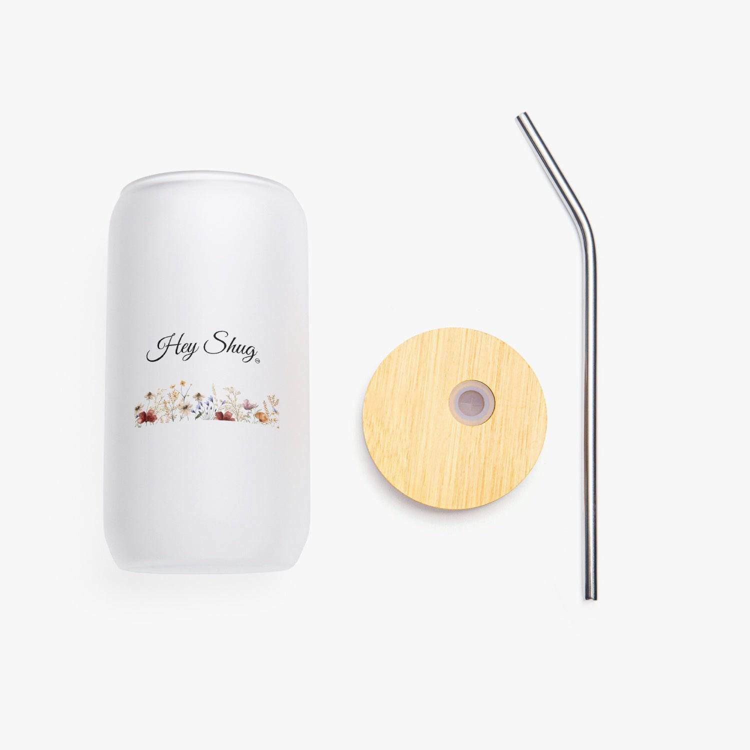 988. Hey Shug Frosted Glass Cups - Top Drop Viral