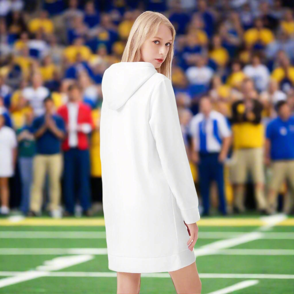 226. Hey Shug Magnolia border Women's  Hoodie Dress - Top Drop Viral