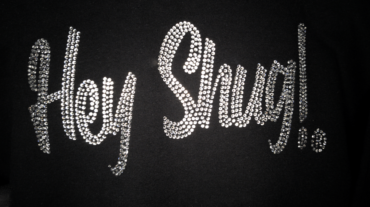 Showstopper Rhinestones for a Grand Entrance! Show Your Southern Attitude with Hey Shug! (R) Unisex Crew Neck Sweatshirt - Top Drop Viral
